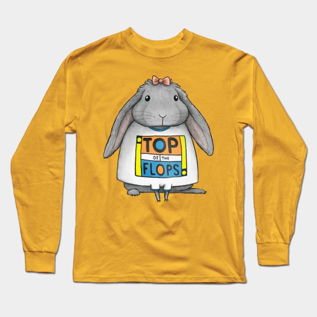 Top of the Flops Long Sleeve T-Shirt by Sophie Corrigan